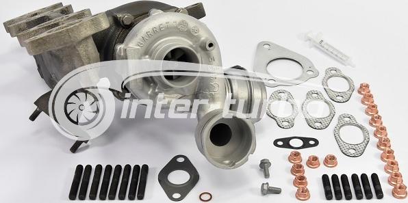 INTER-TURBO IT-721021 - Турбина, компрессор www.autospares.lv