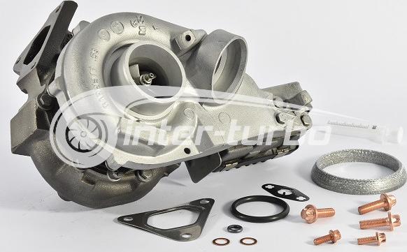 INTER-TURBO IT727463 - Турбина, компрессор www.autospares.lv