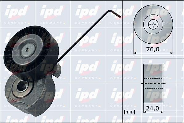 IPD 15-4065 - Siksnas spriegotājs, Ķīļsiksna www.autospares.lv