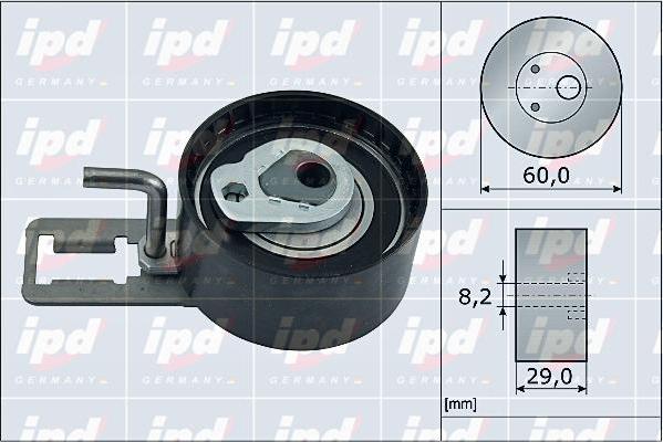 IPD 15-4145 - Tensioner Pulley, timing belt www.autospares.lv