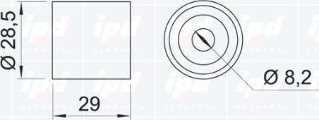 IPD 15-0078 - Parazīt / Vadrullītis, Zobsiksna www.autospares.lv