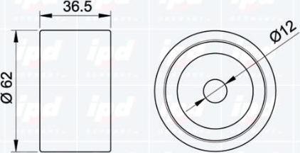 IPD 15-0816 - Parazīt / Vadrullītis, Zobsiksna autospares.lv