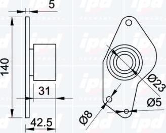 IPD 15-0311 - Parazīt / Vadrullītis, Zobsiksna autospares.lv