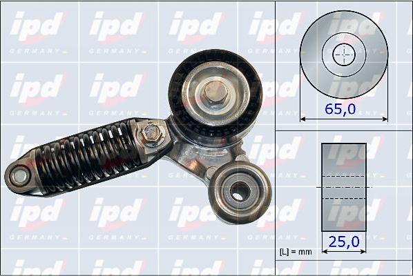 IPD 15-3994 - Siksnas spriegotājs, Ķīļsiksna www.autospares.lv