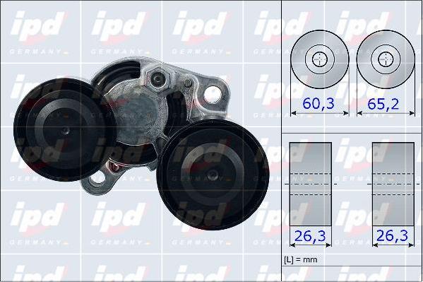 IPD 15-3915 - Siksnas spriegotājs, Ķīļsiksna autospares.lv