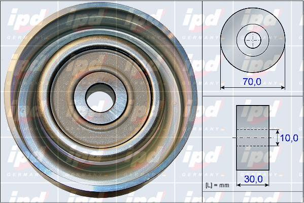 IPD 15-3936 - Parazīt / Vadrullītis, Ķīļrievu siksna www.autospares.lv