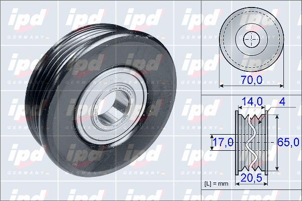 IPD 15-3921 - Parazīt / Vadrullītis, Ķīļrievu siksna autospares.lv