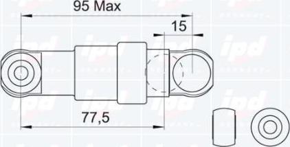 IPD 13-0476 - Demferis, Ķīļrievu siksna www.autospares.lv