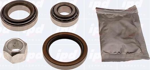 LUK 7136652200 - Подшипник ступицы колеса, комплект www.autospares.lv