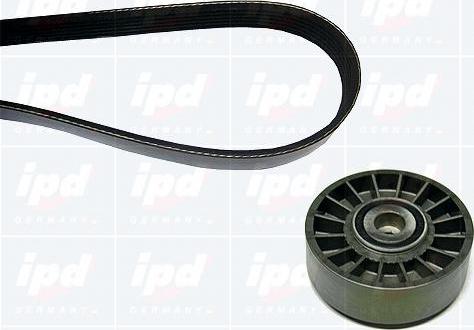 IPD 20-1017 - V-Ribbed Belt Set www.autospares.lv