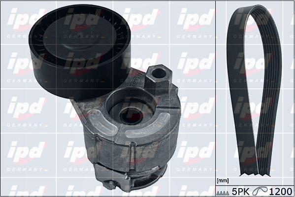 IPD 20-1846 - Поликлиновый ременный комплект www.autospares.lv