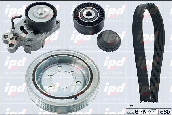 IPD 20-1859 - Поликлиновый ременный комплект www.autospares.lv