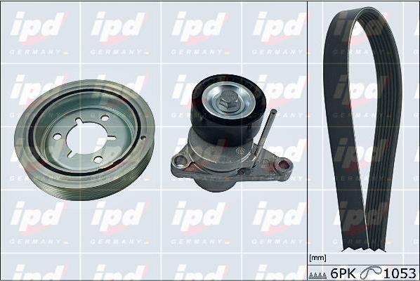 IPD 20-1869 - Поликлиновый ременный комплект www.autospares.lv