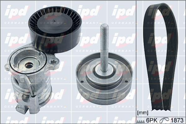 IPD 20-1882 - Поликлиновый ременный комплект www.autospares.lv