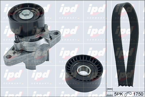 IPD 20-1887 - Поликлиновый ременный комплект www.autospares.lv