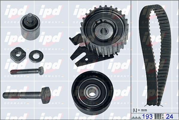 IPD 20-1820 - Zobsiksnas komplekts autospares.lv