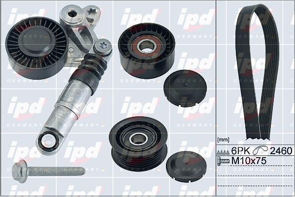 IPD 20-1874 - Поликлиновый ременный комплект www.autospares.lv