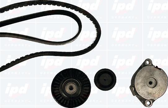 IPD 20-1387 - Ķīļrievu siksnu komplekts www.autospares.lv