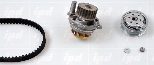 IPD K62049 - Водяной насос + комплект зубчатого ремня ГРМ www.autospares.lv