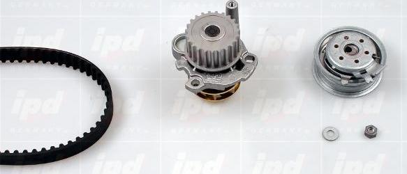 IPD K62050 - Водяной насос + комплект зубчатого ремня ГРМ www.autospares.lv