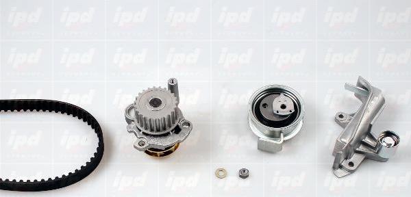 IPD K62063 - Водяной насос + комплект зубчатого ремня ГРМ www.autospares.lv