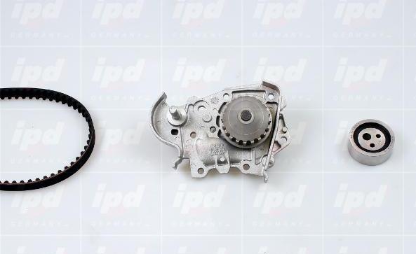 IPD K62026 - Водяной насос + комплект зубчатого ремня ГРМ www.autospares.lv