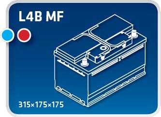 IPSA TM82P - Starter Battery www.autospares.lv