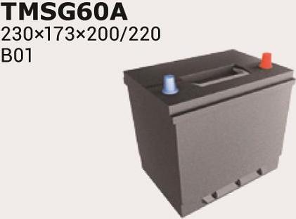 IPSA TMSG60A - Starter Battery www.autospares.lv