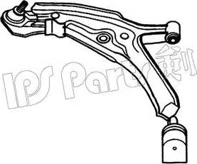 IPS Parts IAR-10103 - Neatkarīgās balstiekārtas svira, Riteņa piekare www.autospares.lv