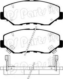 IPS Parts IBD-1486 - Bremžu uzliku kompl., Disku bremzes www.autospares.lv