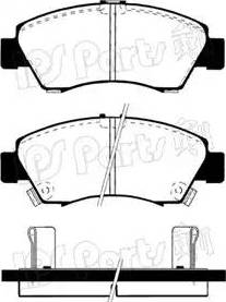 IPS Parts IBD-1425 - Тормозные колодки, дисковые, комплект www.autospares.lv