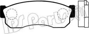 IPS Parts IBD-1101 - Brake Pad Set, disc brake www.autospares.lv