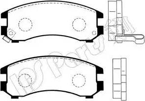 IPS Parts IBD-1135 - Тормозные колодки, дисковые, комплект www.autospares.lv