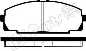 IPS Parts IBD-1248 - Bremžu uzliku kompl., Disku bremzes autospares.lv