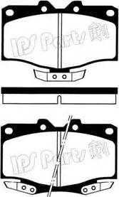 IPS Parts IBD-1256 - Bremžu uzliku kompl., Disku bremzes www.autospares.lv