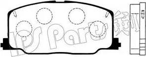 IPS Parts IBD-1237 - Brake Pad Set, disc brake www.autospares.lv