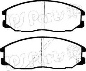 IPS Parts IBD-1H05 - Тормозные колодки, дисковые, комплект www.autospares.lv