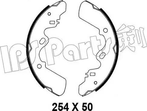 IPS Parts IBL-4901 - Bremžu loki autospares.lv