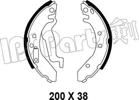 IPS Parts IBL-4410 - Bremžu loki autospares.lv