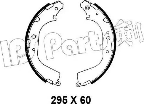 IPS Parts IBL-4140 - Bremžu loki www.autospares.lv