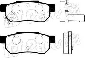 IPS Parts IBR-1404 - Bremžu uzliku kompl., Disku bremzes autospares.lv