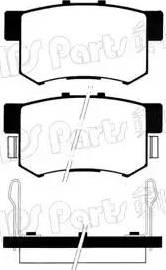 IPS Parts IBR-1405 - Тормозные колодки, дисковые, комплект www.autospares.lv