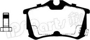 IPS Parts IBR-1407 - Brake Pad Set, disc brake www.autospares.lv