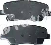 IPS Parts IBR-1K13 - Bremžu uzliku kompl., Disku bremzes www.autospares.lv