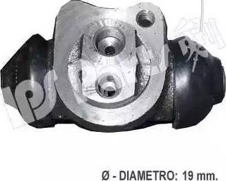 IPS Parts ICR-4W04 - Riteņa bremžu cilindrs www.autospares.lv