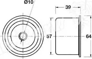 IPS Parts ITB-6529 - Siksnas spriegotājs, Zobsiksna www.autospares.lv