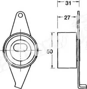 IPS Parts ITB-6611 - Siksnas spriegotājs, Zobsiksna www.autospares.lv