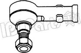 IPS Parts ITR-10D60 - Tie Rod End www.autospares.lv