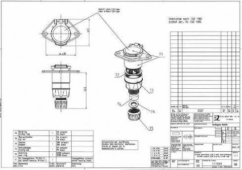 Jaeger 111060 - Kontaktligzda www.autospares.lv