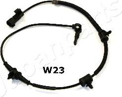 Japanparts ABS-W23 - Devējs, Riteņu griešanās ātrums www.autospares.lv